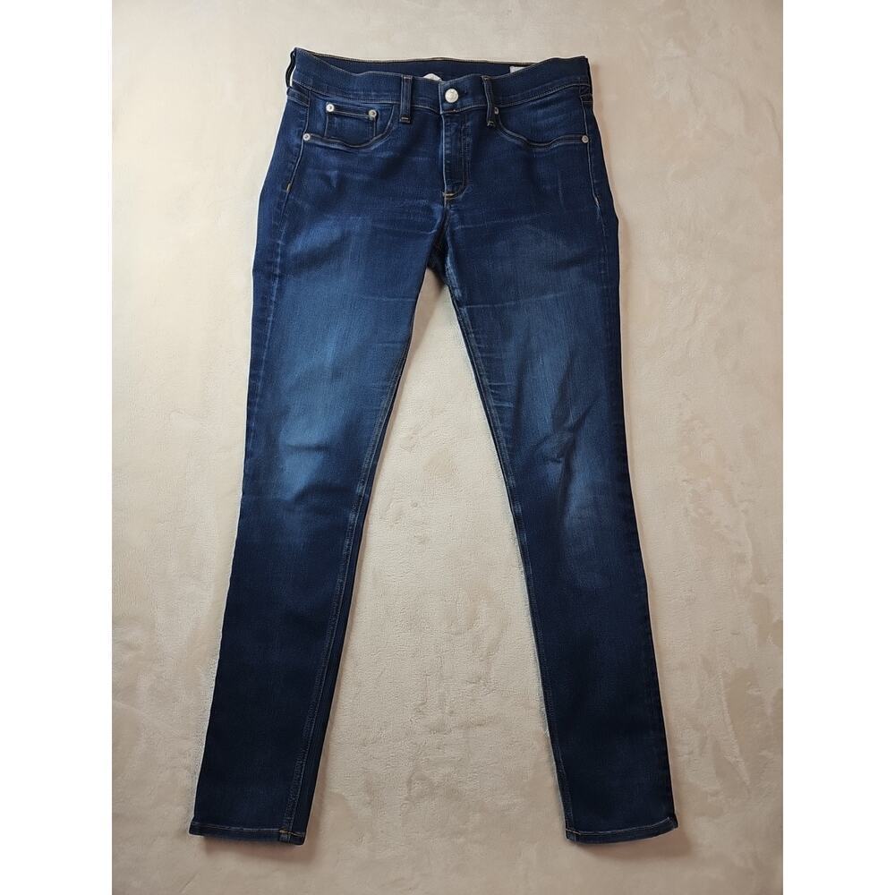 Rag & Bone Jeans Womens 31 Mid Rise Ankle Skinny Stretch Denim Bedford